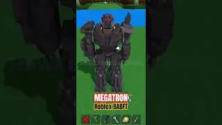 Real Transformer MEGATRON in Roblox Build a Boat for Treasure Mech by 