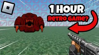 Making a RETRO FPS in ROBLOX in 1 HOUR