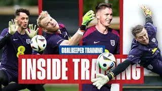 GKs ON FIRE! Ramsdale v Pickford v Trafford v Henderson GK Battle! | Inside Training | GK 🧤