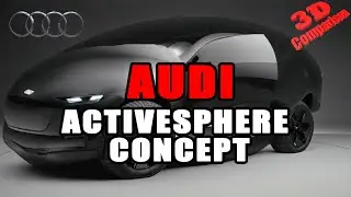 Audi Activesphere Concept - Inflating Car