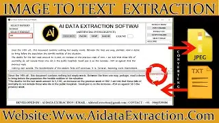 How To Convert Image Files into Test Files | Image Files To Text Files Conversion Software
