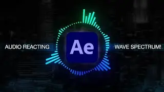 How to create Audio Spectrum waves in After Effects