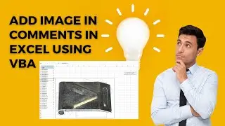 How to insert picture comments in excel cells using VBA Loop