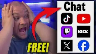 Combine ALL Live Chats for FREE into 1 Chat box including TikTok, YouTube, Twitch, Kick, and More!