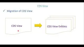 Video 31: CDS View - Migration to View Entities Part 1