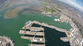 Royal Navy Parachute Display Team drop in on Portsmouth