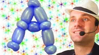 Буквы из шаров шдм А ★ letters from balloons