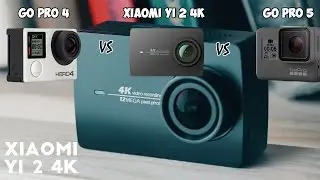 Xiaomi Yi 4K - ТЕСТЫ, ПРИМЕРЫ ВИДЕО, СРАВНЕНИЕ С GoPro Hero 4, GoPro Hero 5