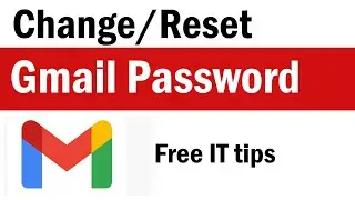 How To Change Gmail Password | How To Reset Gmail Password | How To Recover Gmail Password