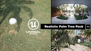 Unreal Engine 4 - PALM TREE PACK Release Video