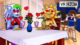 Roxanne Wolf DATE NIGHT with Sun and Moon in VRCHAT
