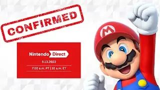 HUGE Nintendo Direct CONFIRMED For Tomorrow ( September 13th 2022 )