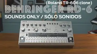 Behringer RD-6 (Roland TR-606 clone) - Only Sounds / Sólo Sonidos