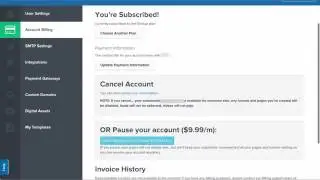 ClickFunnels Billing and Subscription Settings Overview