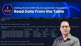 Read Data from the Table - Getting Started With SQL for Application Developers