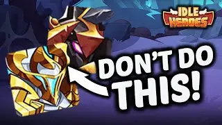 He spent $1000 but made CLASSIC NOOB mistakes in IDLE HEROES