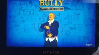 Bully GTA в школе in school PS Vita gameplay overclocking & fps test,геймплей,разгон и fps тест