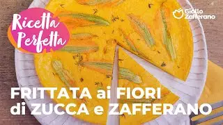 FRITTATA ai FIORI di ZUCCA e ZAFFERANO💛 #adv