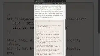 Для чего нужен CSS reset #shorts #css