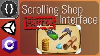 How to Make a Scrolling Shop Interface (Part 02) [Unity Tutorial]
