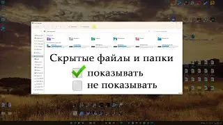 Как включить отображение скрытых папок и файлов в Windows 10 и 11?