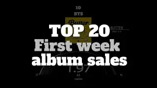 TOP20 First week album sales - KPOP