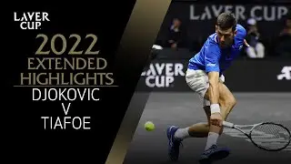 Novak Djokovic v Frances Tiafoe Extended Highlights | Laver Cup 2022