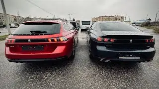 Универсал VS Лифтбэк. Peugeot 508. Псков.