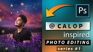 Calop Inspired Series #1 by @ashvircreations | How to Edit Photos Like @Calop in Photoshop cc