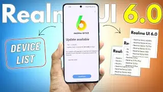 Realme UI 6.0 Supported Device List // New Features | Changes // Realme UI 6.0 New Features 🔥