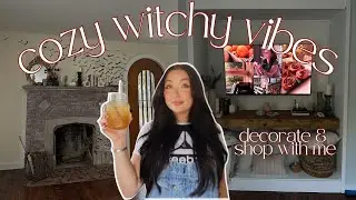 decorate for fall with me | minimal & moody