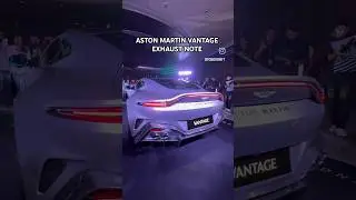 Here’s what the new Aston Martin Vantage’s 4.0-litre twin-turbo V8 sounds like 👀 #PowerDrift