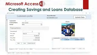How to create a Savings and Loans management database