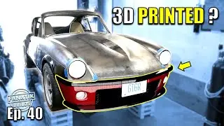 Let’s 3D Print a Bumper! Pro Touring V8 Powered Triumph Build – Project GT6R – Ep40