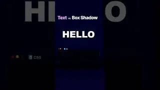 css text and boxshadow #webdevelopment #webdev #web #webdesign #html #css #coding #html5 #css3