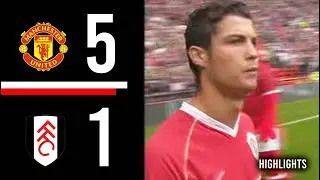 Manchester United v Fulham | Highlights | 2006/2007