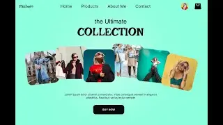 FASHION CLLECTION Figma Design UI/UX DESIGN