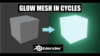 Glow Objects in Cycles Render Engine