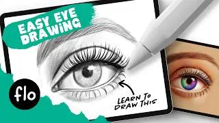 How to DRAW an EYE for Beginners - Easy Drawing Tutorial