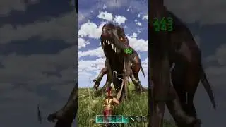 Slaying the Beast #arkascended #arkyt #playark #shortsfeed #shorts #short #acrocanthosaurus