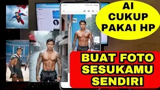 SUKA SUKA Membuat Karakter Wajahmu Dengan AI | Cukup Pakai HP Android