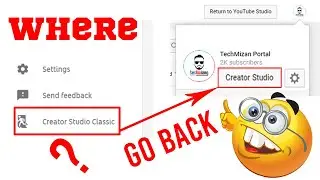 how to Switch Back to old creator studio classic 💪 after new update YouTube studio 2020