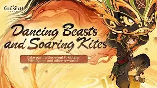 Claiming All Rewards Dancing Beasts Soaring Kites WEB Event | Genshin Impact 4.4