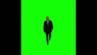 Putin Walking - Green Screen