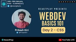 Day 2: Web Development Basics 101 Bootcamp - CSS Basics