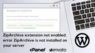 Fixing 'ZipArchive Extension Not Enabled' Error on WordPress | No Code Solutions