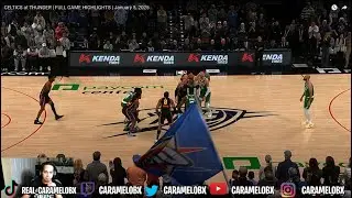 CarameloBX Reacts Celtics Vs OKC FULL GAME HIGHLIGHTS January 5th 2025
