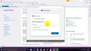 How to connect with Azure Account using Visual Studio
