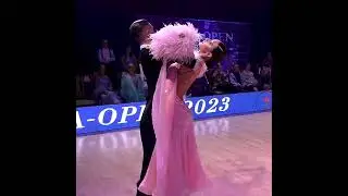 Медленный фокстрот / Молодежь 1 St (Open) — Lida Open 2023 спортивные бальные танцы