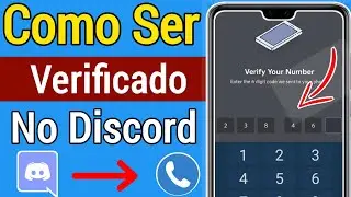 Como obter a verificação na conta discord || Número de telefone Discord de verificação